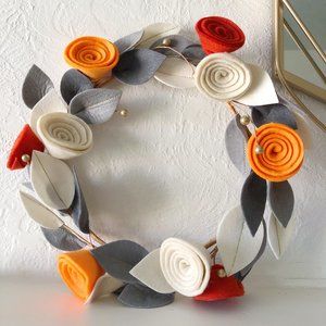 Cute Felt Autumn Wreath - TARGET